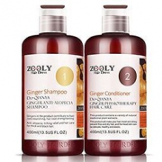 ZOOLY 卓蓝雅 生姜洗护套装 洗发水400ml+姜汁理疗护发素400m