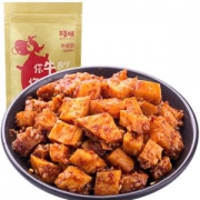 【京东超市】百草味 零食小吃 独立小包装牛筋 肉脯肉干 牛肉干 麻辣味牛板筋125g/袋 *2件