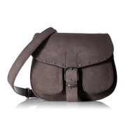 瑞贝卡·明可弗（Rebecca Minkoff）  BIKER SADDLE 女士真皮铆钉马鞍包