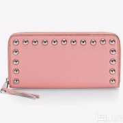 Rebecca Minkoff 瑞贝卡明可弗 女士铆钉钱包