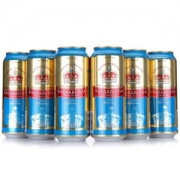 【京东超市】德国进口 凯尔特人（Barbarossa）小麦啤酒500ml*6听