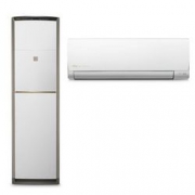 富士通（Fujitsu）  AGQA25LUCB 3匹 变频冷暖 立柜式空调 + 正1.5匹变频空调挂机ASQG12LMCA