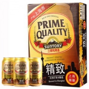 【京东超市】三得利啤酒（Suntory） 精致 9.5度 330ml*24听 整箱装 *2件