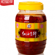 恒星 香辣红油豆瓣酱 1kg