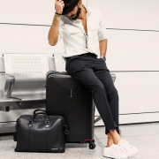 新秀丽（Samsonite） Neopulse系列 硬壳拉杆箱 20寸55cm登机 2.22kg轻盈坚固