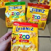 深夜食堂欧洲版美食精选：Leibniz 小麦黄油动物饼干/儿童饼干 125g*2