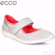 17年新款，ECCO 爱步 Sense森斯轻巧系列 女士真皮玛丽珍休闲鞋 $40