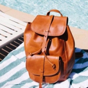 Madewell 女士真皮双肩包 $138.6