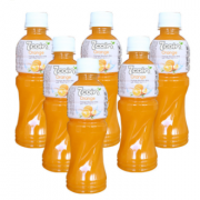 限地区：7coin 七咔呢 橙汁饮料 含椰果 300ml*6支*2件