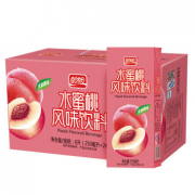 盼盼 水蜜桃汁 250ml*24盒 整箱