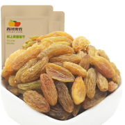 西域美农  新疆葡萄干提子干 树上黄葡萄干158g/袋