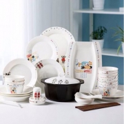 IJARL 亿嘉 56头 猫国物语餐具套装+凑单品