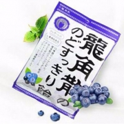 日本 龙角散润喉糖 蓝莓味 75g