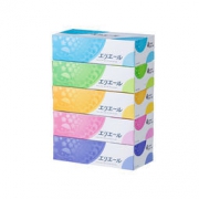 GOO.N 大王 elleair 超柔软抽纸180抽*5盒装 *8件 +凑单品