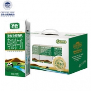 圣牧 全程有机 全脂纯牛奶 200ml*12盒 19.9元包邮