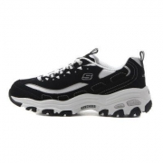 斯凯奇（Skechers） Sport D'Lites 男款复古熊猫休闲鞋，42号惊爆价