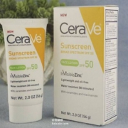 销量第一！夏季敏感肌救星，CeraVe SPF50保湿防晒乳 56g Prime会员凑单免费直邮