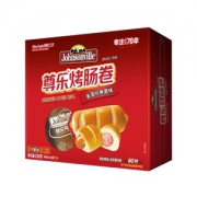 尊乐 原味烤肠卷 250g/盒 *2件