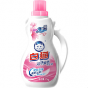 限地区：白猫 洁净柔香洗衣液 2000g