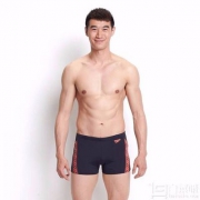 限Prime会员，Speedo 速比涛 水中健身系列 SwimFitness 男式平角泳裤