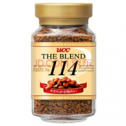 UCC 悠诗诗 114速溶咖啡 90g *4件    71.44元含税包邮（双重优惠）