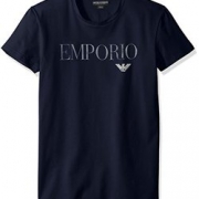 Prime会员！Emporio Armani   Mega Logo 基础款T恤
