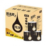 顺清柔  纯净版 有芯卷纸 4层140g*27卷