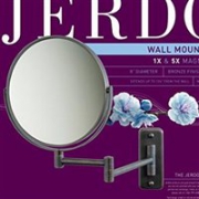 白菜！Jerdon 5倍放大 8英寸双面壁挂式化妆镜