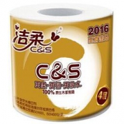 PLUS会员： C&S洁柔 金尊卷纸卫生纸201.6g*24卷装 *2件