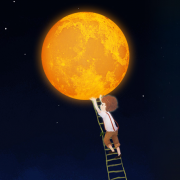 现在可以摘月亮了#尚然木艺 3D打印 月球灯  小夜灯 10cm