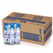 新西兰进口 纽麦福（Meadow fresh）进口纯牛奶 全脂250ml*24盒/箱 *2件