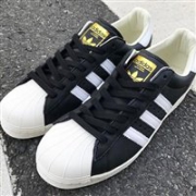 Adidas 阿迪达斯Superstar Boost 中性款经典金标贝壳头 黑色