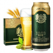 青岛（TSINGTAO）  啤酒 奥古特12度 500ml*8听 礼盒装+ 奥古特500ml*12听/箱
