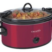 Crock-Pot  椭圆形慢炖锅6夸脱 红色
