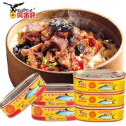 鹰金钱 金奖豆豉鲮鱼 184g*3罐+鲜炸鲮鱼 227g*3罐