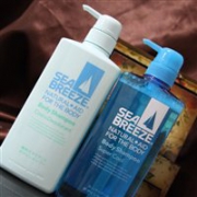 资生堂海帆SEA BREEZE植物超凉爽控油沐浴露600ML