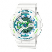 CASIO 卡西欧 G-SHOCK系列 GA-110WG-7APR 男士多功能石英表
