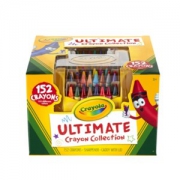 Crayola 绘儿乐 Ultimate Crayon Case 彩色蜡笔 152色 *3套