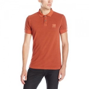 限L码 德国品牌 Hugo Boss 橙标 Pascha Saltwash 男Polo衫