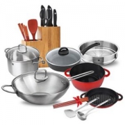 ZWILLING 双立人 TWIN Nova Plus中式炒锅套装 周年庆生精装版