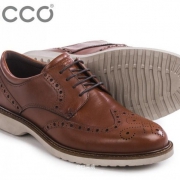 国内￥1979 限41/42码，ECCO 爱步 Ian伊恩系列  男士真皮雕花牛津鞋 3.9折$77