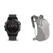 佳明（GARMIN）  fenix 5 蓝宝石英文版 GPS户外心率表+Osprey Daylite 日光 13L 双肩背包