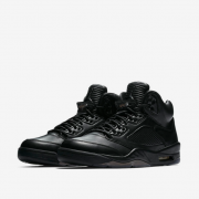 AJ乔丹（Air Jordan）  V Retro PREMIUM “Triple Black” 男子篮球鞋