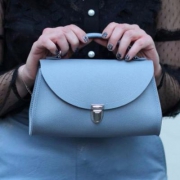 THE CAMBRIDGE SATCHEL MINI POPPY女士真皮单肩包 £52.8（£66 额外8折）