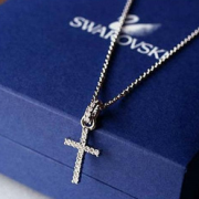 Swarovski 施华洛世奇 Bezel Cross水晶十字架项链 折229元