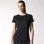 adidas 阿迪达斯 Sequencials 女士跑步短袖T恤