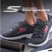 Skechers斯凯奇Go Train女款运动鞋 灰色款