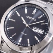 SEIKO 精工 SNE039 太阳能男士时装腕表