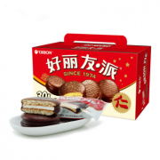限地区：好丽友 巧克力派 涂饰蛋类芯饼 30枚/盒 共1020g