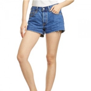 Levis 李维斯 501系列 32317-0047 Shorts版型 女士短裤 蓝色